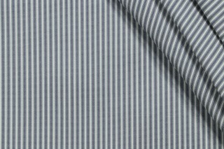 Perennials Ticking Stripe 805-261 Woven Solution Dyed Acrylic Outdoor Fabric in Breakers 