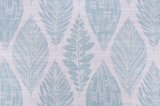 Jennifer Adams Pacifica Printed Cotton Blend Drapery Fabric in 544-Mist for Covington 