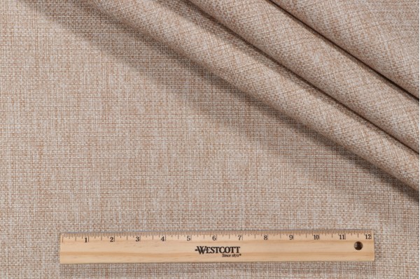 Crypton London High Performance Woven Upholstery Fabric in Parchment