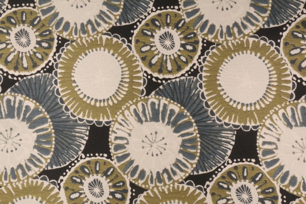 Batika in Aqua Tapestry Upholstery Fabric by Mill Creek 