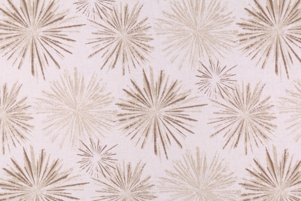 Mill Creek Palomino Printed Cotton Drapery Fabric in Almondine