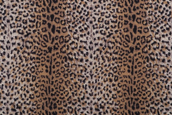 Kaufmann Cheetah Printed Cotton Drapery Fabric in Sandstone