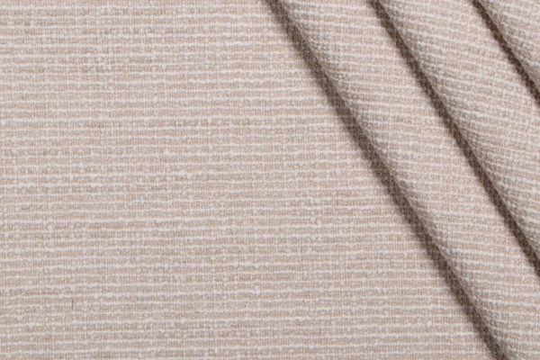 Ecru Textured Cotton Fabric