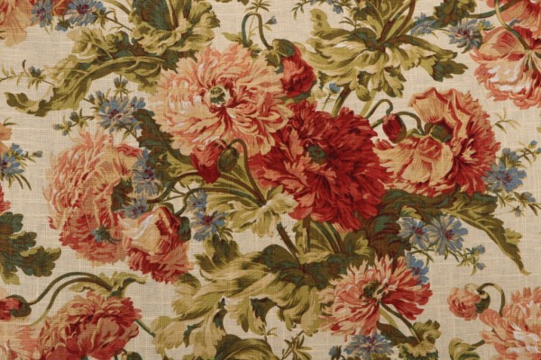 Covington Malinmore Printed Linen Blend Drapery Fabric