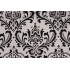 Premier Prints Traditions Printed Cotton Drapery Fabric in Black/White