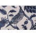 Richloom Nightingale Printed Cotton Blend Drapery Fabric in Indigo