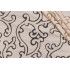 Fonthill Corinthian Silk Semi-Sheer Embroidered Silk Drapery Fabric in Cream for Scalamandre