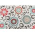 Waverly Pom Pom Play Printed Polyester Outdoor Fabric in Peachtini